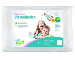 Travesseiro Nasa Viscoelástico Kids Fibrasca Z5101