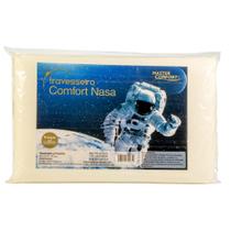 Travesseiro NASA Viscoelástico Macio Toque de Hotel Anti Ácaro Master Comfort