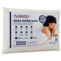 Travesseiro Nasa Viscoelástico Super Alto Plumatex Travesseiro Nasa Viscoelástico Super Alto Plumatex