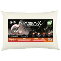 Travesseiro Nasa Viscoelástico X Espuma de Memória 45 x 65cm Marfim Duoflex