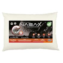 Travesseiro Nasa-X Duoflex Bege Para fronha 45cmx65cm Espuma 100% poliuretano