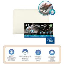 Travesseiro Nasa X Duoflex - Visco Elastático - Antiácaros - Antibacteriano