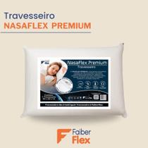 Travesseiro Nasaflex Premium Poliuretano FaiberFlex Travesseiro Nasaflex Premium Poliuretano FaiberFlex