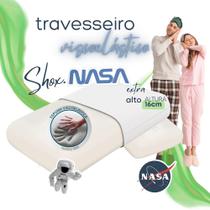 Travesseiro NasaX Extra Alto Viscoelástico 50x70x16 cm