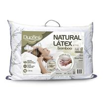 Travesseiro Natural Látex Alto Duoflex com Capa Bamboo - 48x68cm
