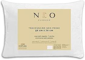 Travesseiro Neo Prime 233 Fios Ecopluma 100% Algodão 50x70cm Travesseiro Neo Prime 233 Fios Ecopluma 100% Algodão 50x70cm