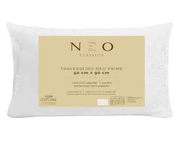 Travesseiro Neo Prime Ecopluma 100% Algodão 233 Fios Antialérgico - Camesa Travesseiro Neo Prime Ecopluma 100% Algodão 233 Fios Antialérgico - Camesa