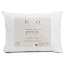 Travesseiro Neo Prime Ecopluma 100% Algodão 233 Fios Firme - Camesa Travesseiro Neo Prime Ecopluma 100% Algodão 233 Fios Firme - Camesa