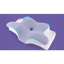 Travesseiro ortopédico borboleta cervical para combate a dores na coluna, dores de cabeça - viscoela Travesseiro ortopédico borboleta cervical para combate a dores na coluna, dores de cabeça - viscoela