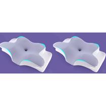 Travesseiro ortopédico borboleta cervical para combate a dores na coluna, dores de cabeça - viscoela Travesseiro ortopédico borboleta cervical para combate a dores na coluna, dores de cabeça - viscoela