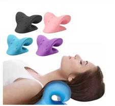 Travesseiro Ortopédico Massageador Cervical Auxílio Postura Relaxamento Intesivo Massagem Coluna MT212