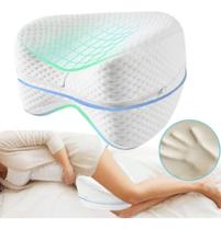 Travesseiro Ortopédico Pernas Almofada para Dormir Lavável Alinha Coluna Quadril Leg Pilow Travesseiro Ortopédico Pernas Almofada para Dormir Lavável Alinha Coluna Quadril Leg Pilow