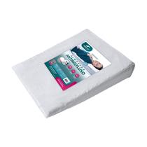 Travesseiro Ortopédico Rampa AntiRefluxo Massageador com Capa Impermeável e Ação Antialérgica