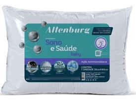 Travesseiro P/Bebê Criança Antialérgico Algodão Sono e saude
