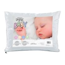 Travesseiro Para Bebê 40cm x 30cm Antialérgico 140 Fios 100% Algodão - LAVIVE
