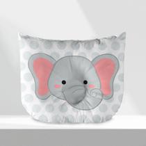 Travesseiro para Bebê Anatômico Anti Refluxo Elefante - Mega Loja do Bebê