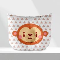 Travesseiro para Bebê Anatômico Anti Refluxo Macaquinho Travesseiro para Bebê Anatômico Anti Refluxo Macaquinho