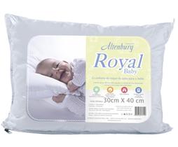 Travesseiro para Bebê Royal Baby Branco - Altenburg
