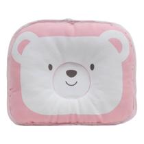 Travesseiro para Bebê Urso Rosa - Buba