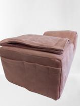 Travesseiro Para Extensão de Cílios Luxo c/ Bolsinhos e Extra Confort Pillow em Suede - Panini Conforto