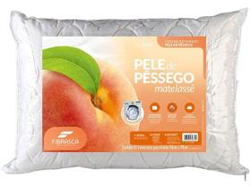 Travesseiro Pele De Pêssego Fibra Siliconada Fibrasca