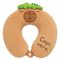 Travesseiro Pescoço Capivara Com Bichinho Macio Fofo Ergonômico Confortável Para Viagens Travesseiro Pescoço Capivara Com Bichinho Macio Fofo Ergonômico Confortável Para Viagens