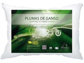 Travesseiro Plooma 100% Plumas de Ganso Capa 233 Fios 0,50x0,70m Travesseiro Plooma 100% Plumas de Ganso Capa 233 Fios 0,50x0,70m