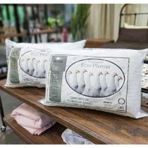 Travesseiro Pluma de Ganso Sintética Siliconada