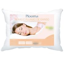Travesseiro Pluma e Pena de Ganso 50x70cm 233 Fios Premium - Plooma Presente Dia dos Pais