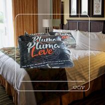 Travesseiro pluma leve 47x67 com capa lavavel de ziper