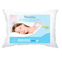 Travesseiro Plumas de Ganso 233 Fios Firme 50x70 Premium Plooma