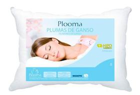 Travesseiro Plumas De Ganso Firm 233 Fios 50x70cm Plooma
