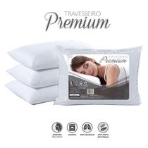 Travesseiro Premium 50cmx70cm com Fibra Siliconizada Travesseiro Premium 50cmx70cm com Fibra Siliconizada
