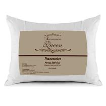 Travesseiro Queen 80x60 C/Fronha Anti Mofo Algodão Percal