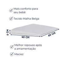 Travesseiro Rampa Anti Refluxo Sleep Baby 40x60x6cm