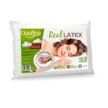 Travesseiro Real Látex 14cm - Duoflex 50x70cm Travesseiro Real Látex 14cm - Duoflex 50x70cm