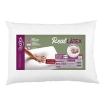 Travesseiro Real Látex Baixo 50x70x14cm Ortopédico - Duoflex