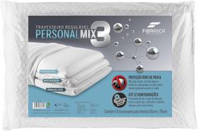 Travesseiro Regulável Personal Mix 3 50X70cm - Fibrasca