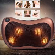 Travesseiro Relaxante Massageador almofada Elétrica Rotação