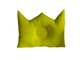 Travesseiro RN Bebê Anti Cabeça Chata Formato Coroa Plagiocefalia Happy Line