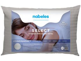 Travesseiro Select 230 Fios 100% Algodão Nabeles