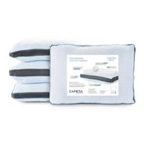 Travesseiro Sempre Fresco 50x70cm Ecopluma Anti Calor Camesa Travesseiro Sempre Fresco 50x70cm Ecopluma Anti Calor Camesa