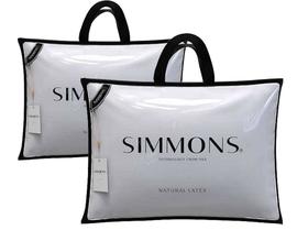 Travesseiro Simmons Natural Latex -14x50x70