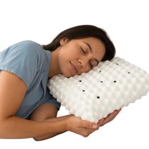 Travesseiro Soft Rainoah Com Espuma Macia e Conforto Para Relaxamento