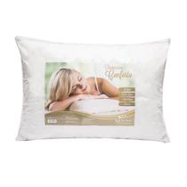 Travesseiro Soft Viagem Premium Silicone Branco 2 peças