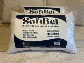 Travesseiro Softbel 180 Fios 600g 50x70cm - Conforto e Maciez