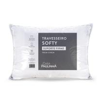 Travesseiro Softy Suporte Médio 70 x 50cm Fibra Siliconizada - Lavive