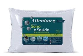 Travesseiro Sono e Saúde Altenburg Suporte Firme Antialérgic