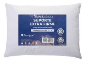 Travesseiro Suporte Extra Firme 100 Algodão Campari