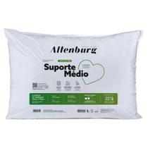 Travesseiro Suporte Médio Altenburg, Capa Percal 180 Fios, 100 Algodão, Branco Travesseiro Suporte Médio Altenburg, Capa Percal 180 Fios, 100 Algodão, Branco